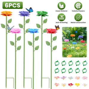 Outdoor Pollinator Water Stakes Bee