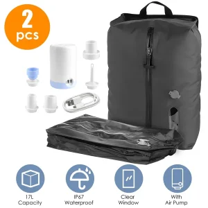 Vacuum Bags with Pump Packing Organizers for Clothing Luggage