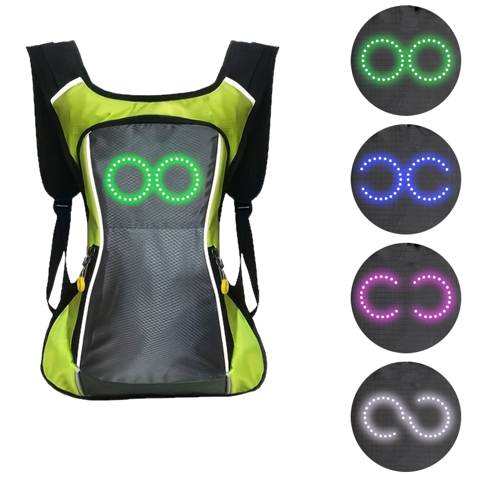 LED Backpack MusicSync Lightweight