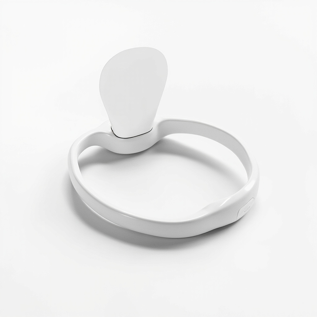 Portable Bladeless Neck Fan for Hands-Free Cooling — Hot-Weather Relief