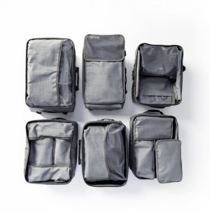 6-Set Travel Compression Packing Cubes — Save 60% Luggage Space