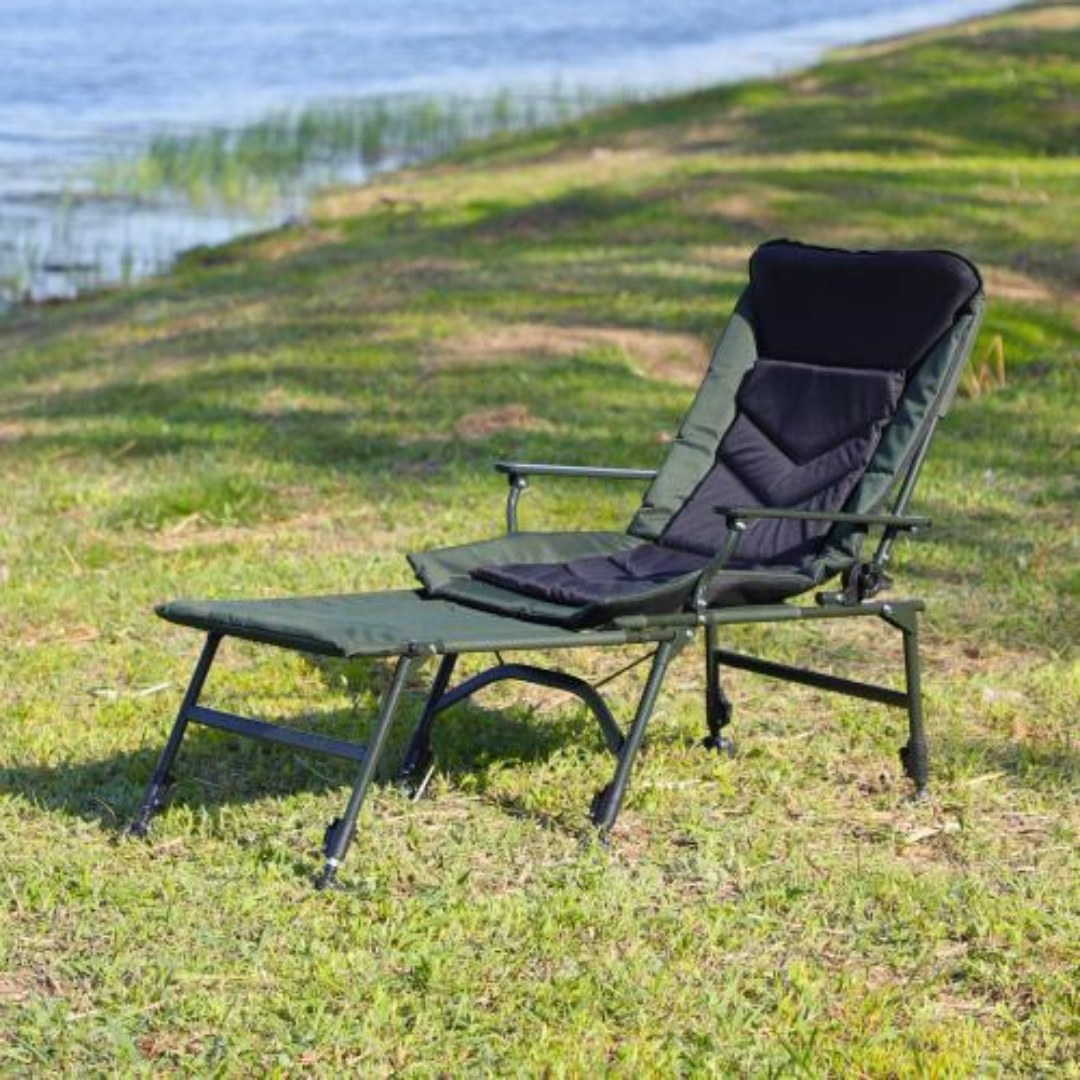 Reclining Camping Chair with Footrest vs. ALPS Mountaineering King Kong Chair