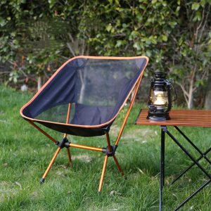 Outdoor Moon Chair Folding — Ultra-Light Camping & Beach Lounge Seat